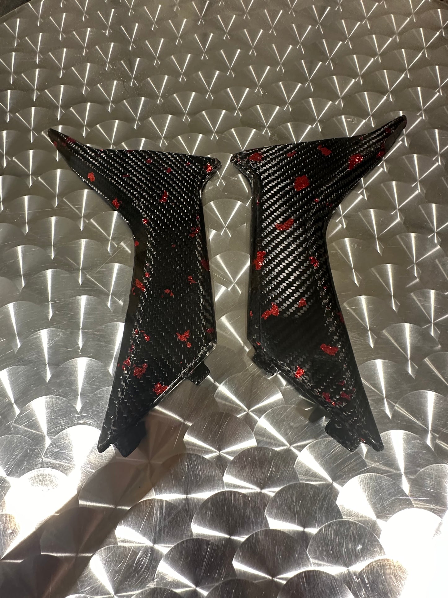 CRF 110 Carbon fiber shrouds