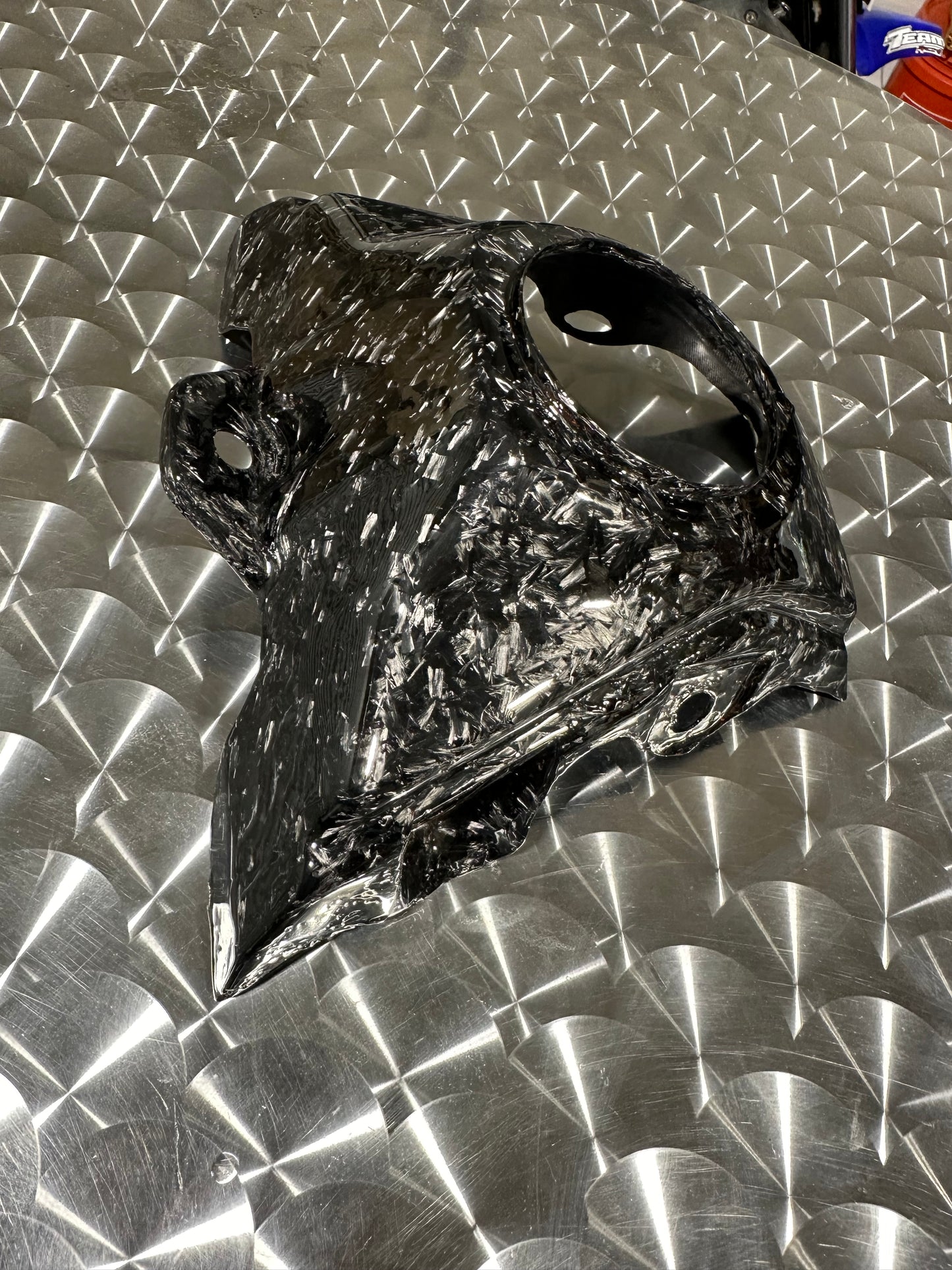 Carbon fiber tank cover