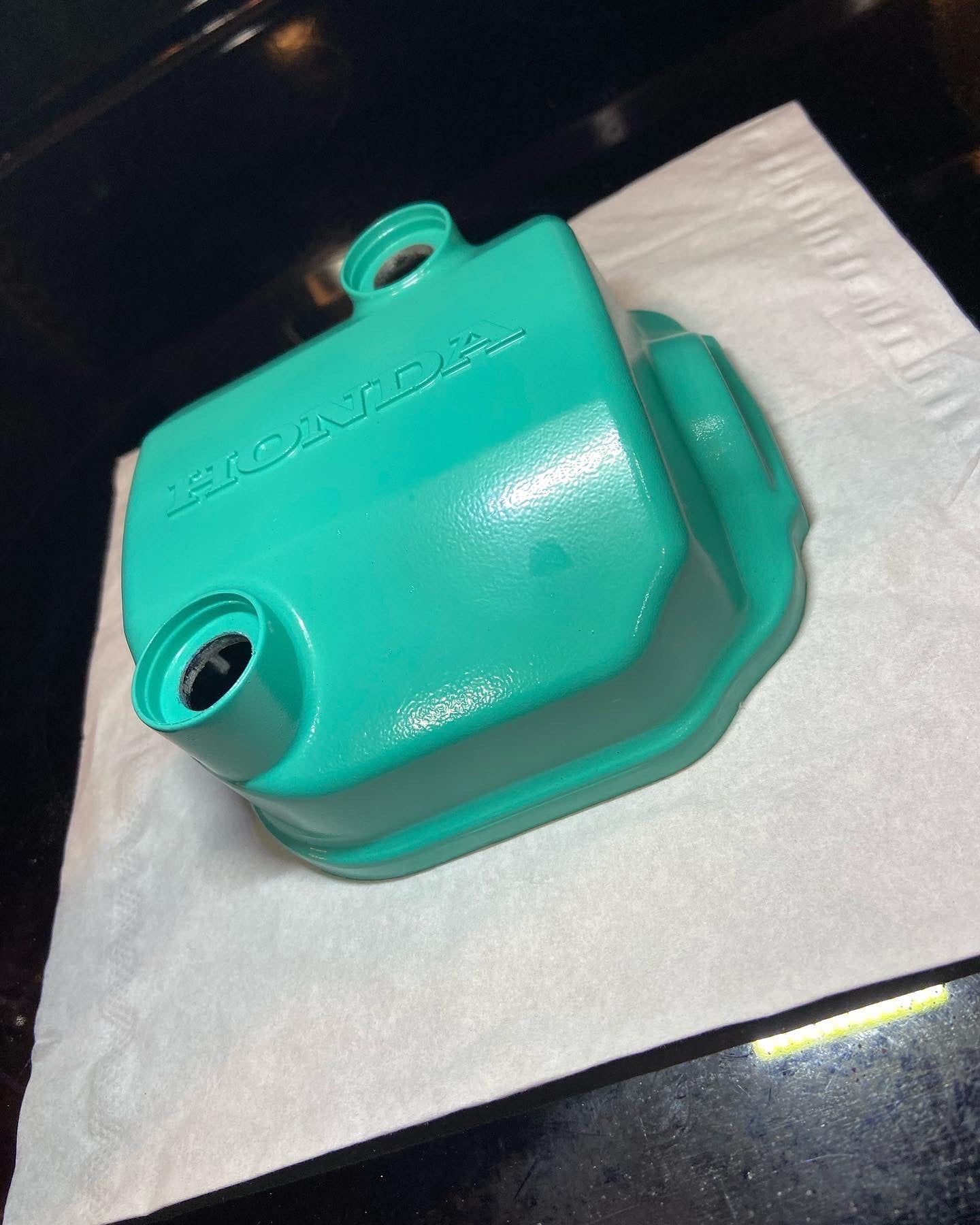 Powder Coat Valve Cover