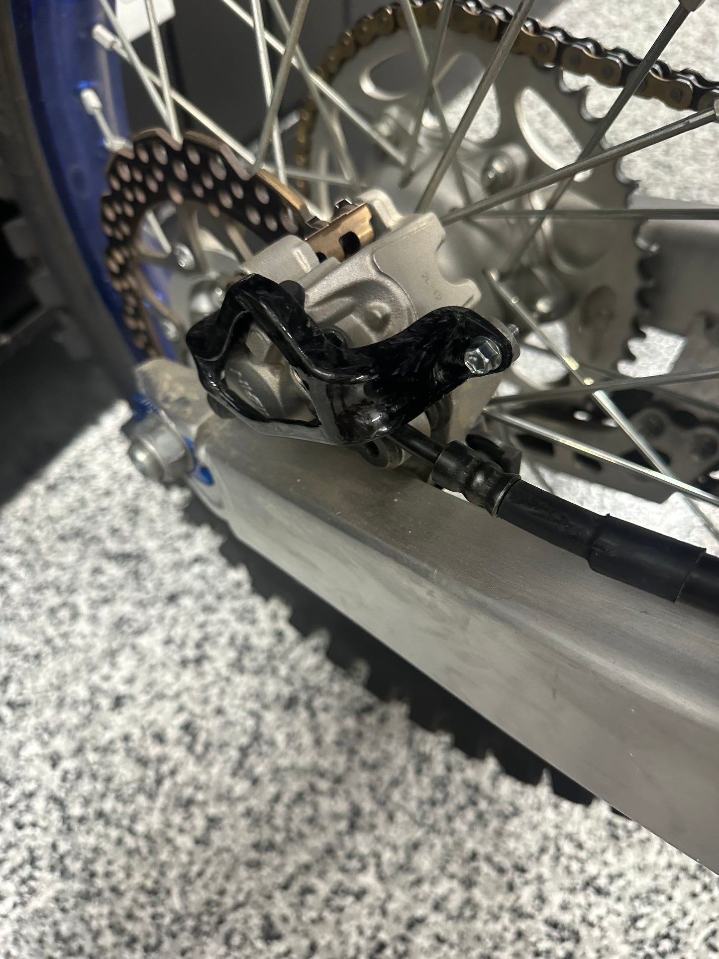 Carbon fiber Rear brake guard